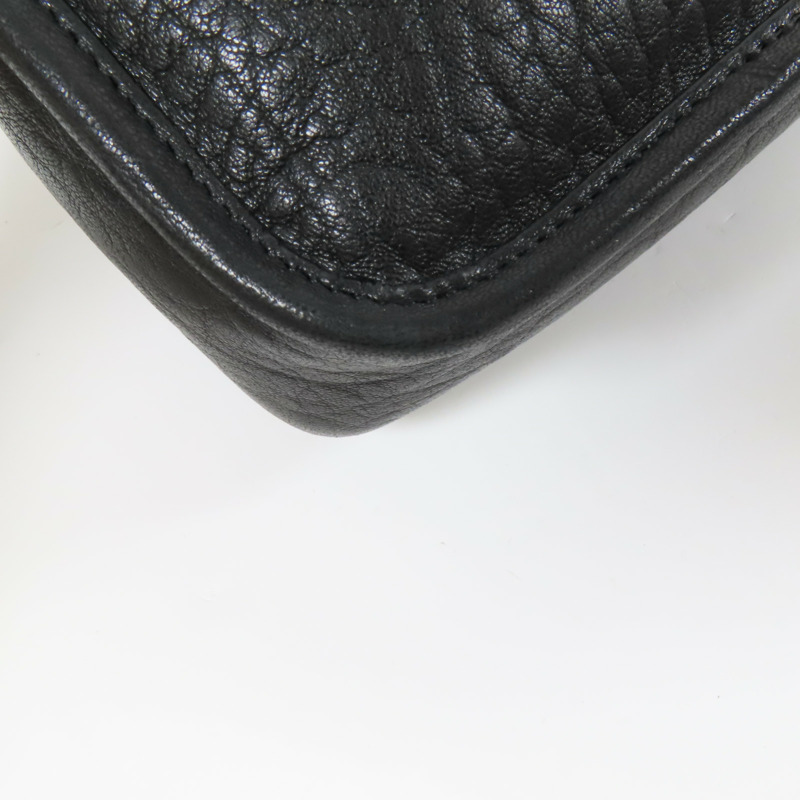 SAINT LAURENT 羊皮皮革Niki Messenger Bag銀扣肩背袋-6