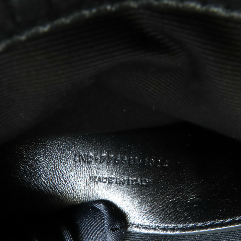 SAINT LAURENT 羊皮皮革Niki Messenger Bag銀扣肩背袋-16