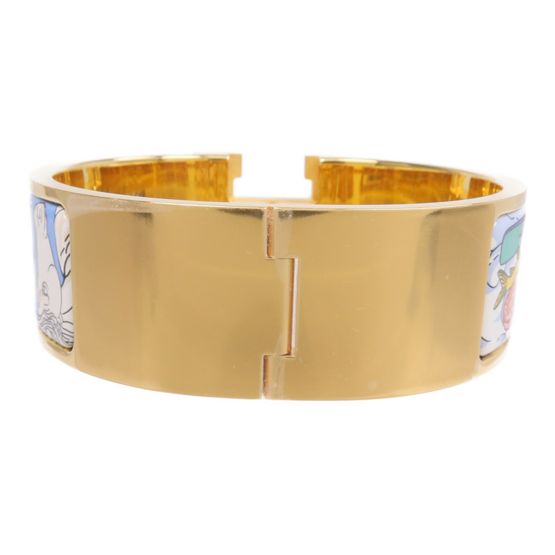 HERMES 金屬/琺瑯Clic-Clac H手鐲-2