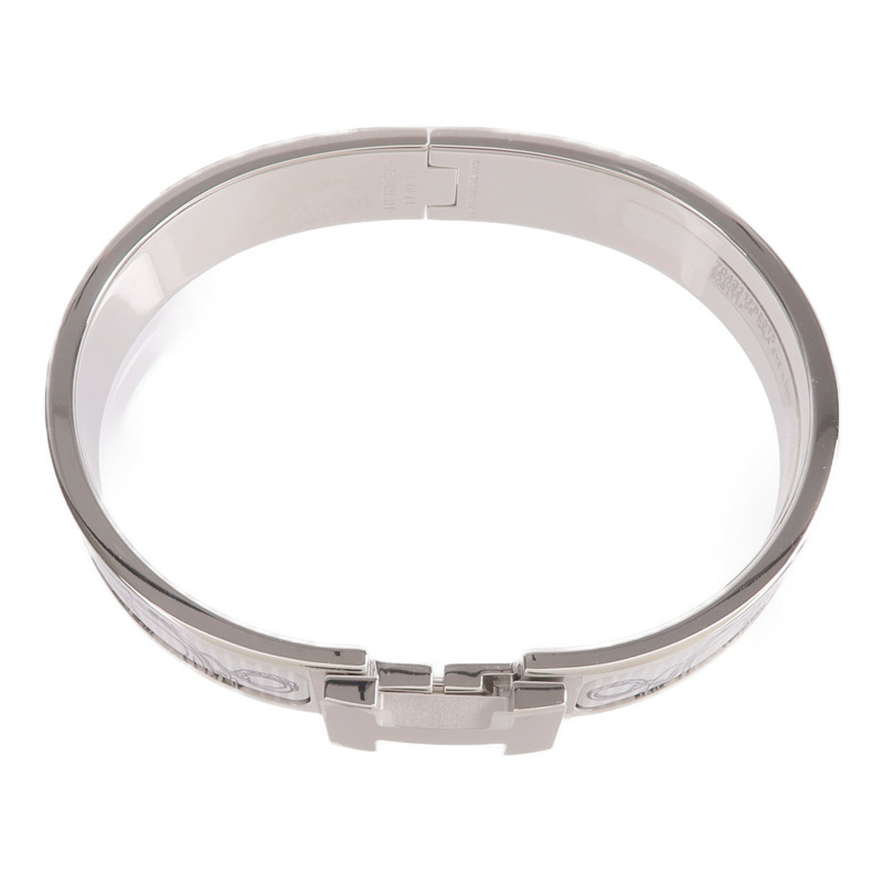 HERMES 金屬/琺瑯Clic H手鐲-3