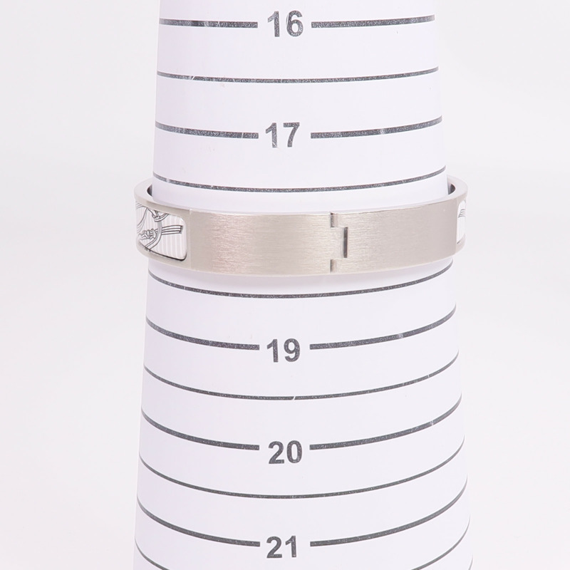 HERMES 金屬/琺瑯Clic H手鐲-8