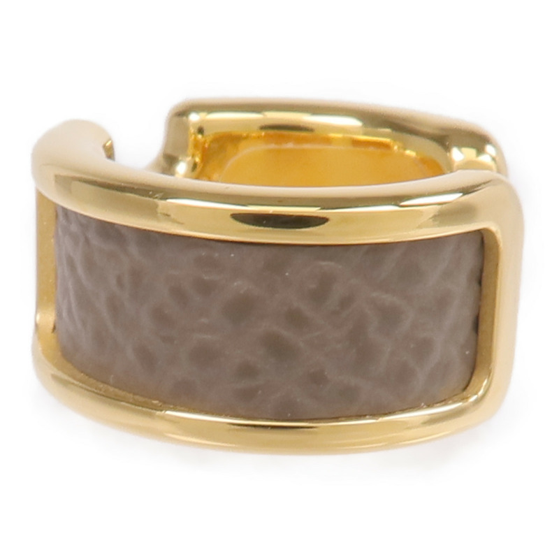 HERMES 金屬/Madame皮革Olympe Ear Cuff耳夾-2