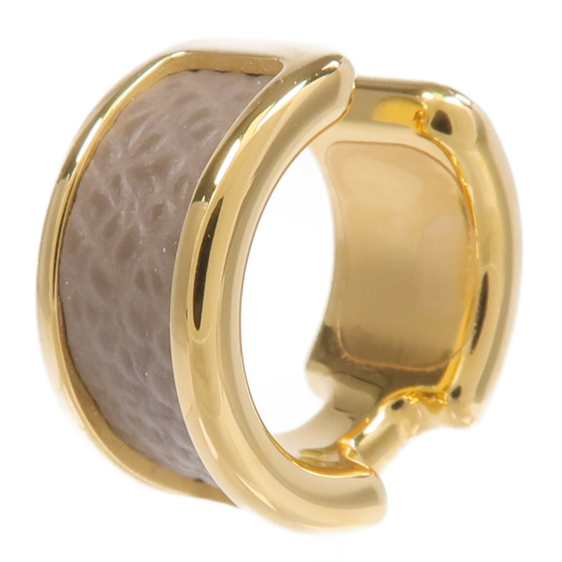 HERMES 金屬/Madame皮革Olympe Ear Cuff耳夾-5