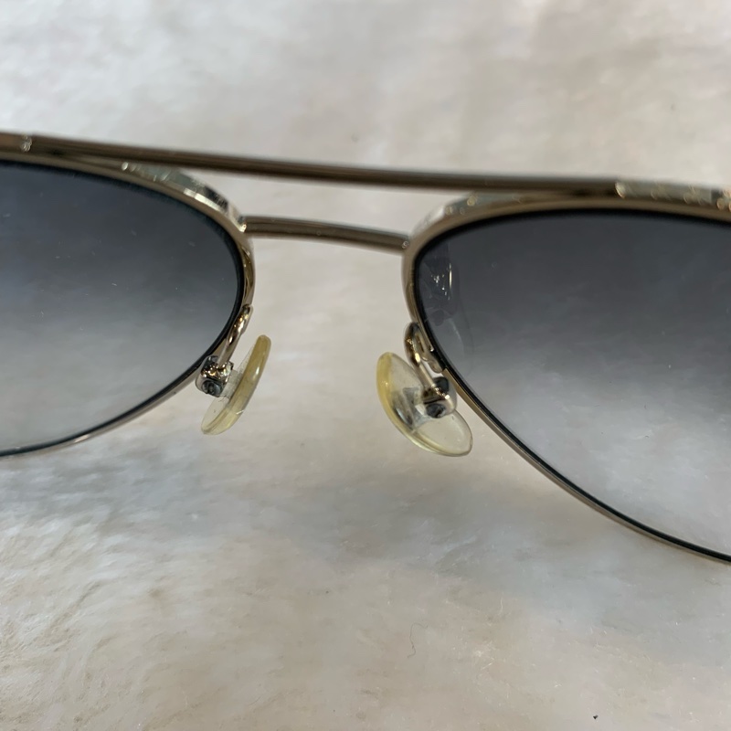 Louis Vuitton Monogram 老花飛行眼鏡/太陽眼鏡(黑灰色)-6