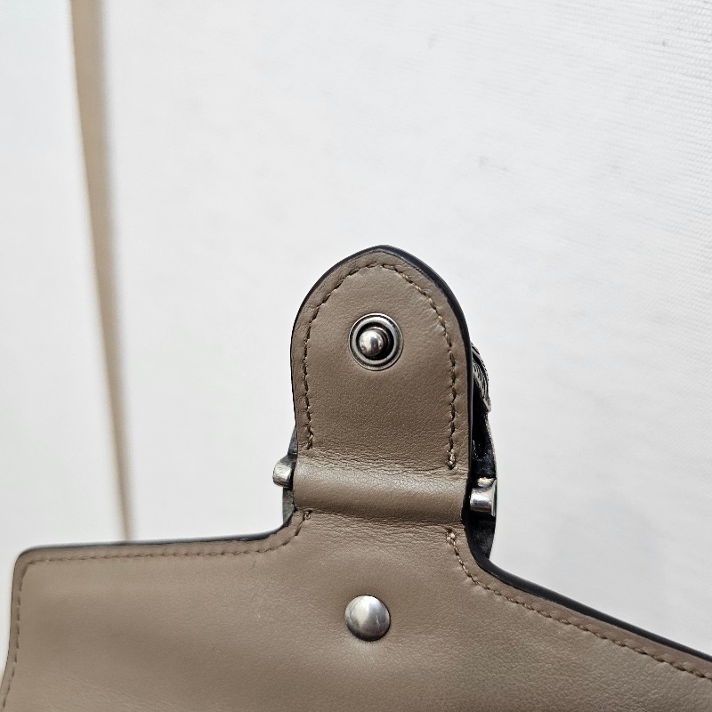 [ 超級甜價出🧧] Gucci老花銀釦Mini酒神斜背包-10