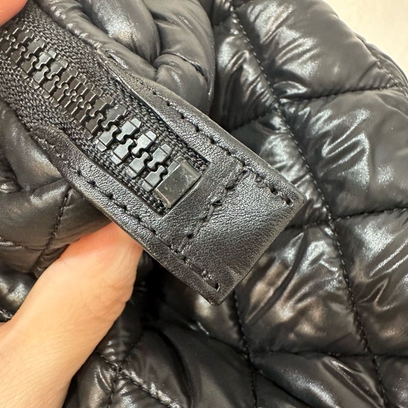 Chanel 黑尼龍銀鏈cocoon 肩背包-13