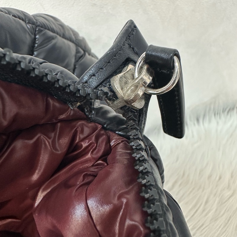 Chanel 黑尼龍銀鏈cocoon 肩背包-42