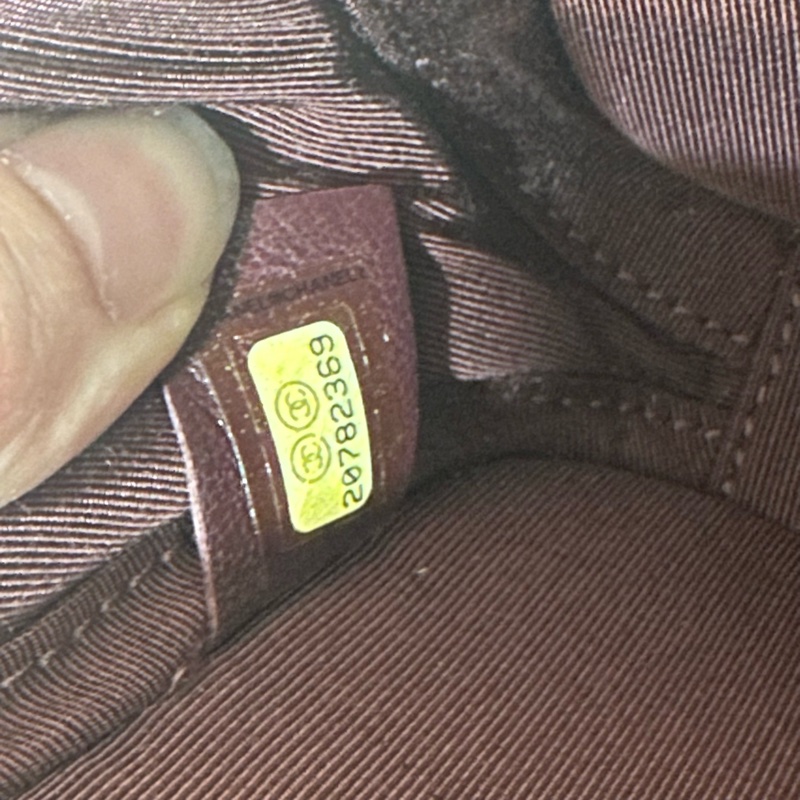 Chanel 櫻桃紅牛皮銀鏈雙層相機包-39