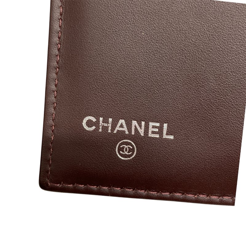 CHANEL A80758 黑菱格長夾 荔枝紋牛皮-7