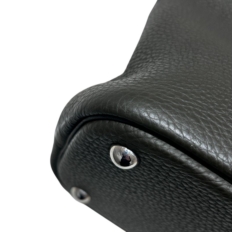 HERMÈS 愛馬仕 BOLIDE 31 CLEMENCE  墨綠色 銀扣-5