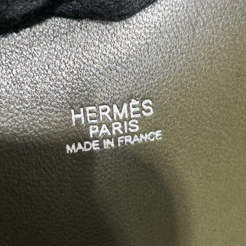 HERMÈS 愛馬仕 BOLIDE 31 CLEMENCE  墨綠色 銀扣-17
