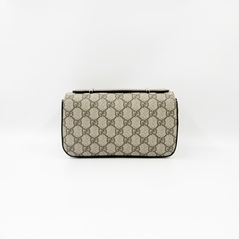 GUCCI - Gucci Petite GG橫版手提斜背郵差包╻Mini-1