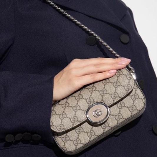 GUCCI - Gucci Petite GG橫版手提斜背郵差包╻Mini-5