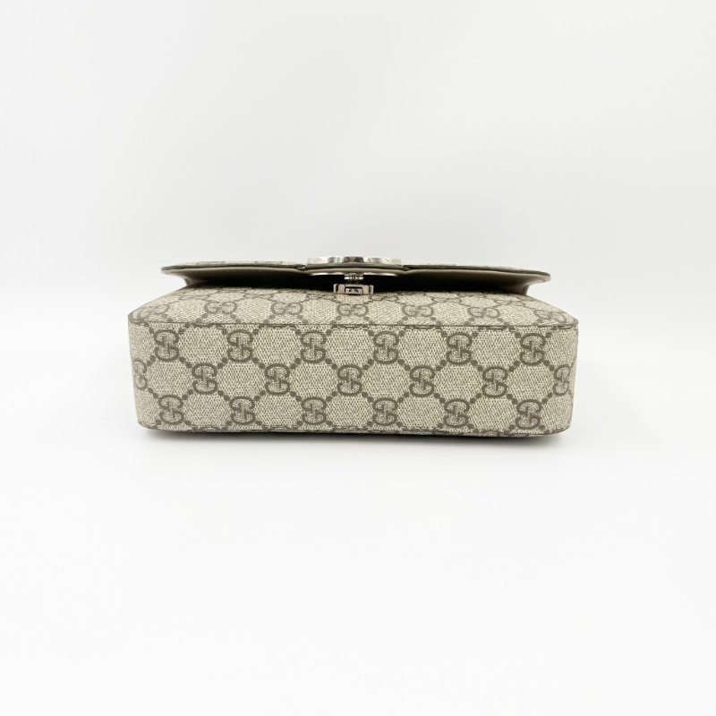 GUCCI - Gucci Petite GG橫版手提斜背郵差包╻Mini-14