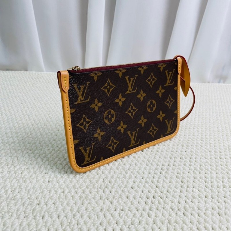 LOUIS VUITTON  芯片款 Carryall PM 經典老花滿印購物袋 子母包手提單肩包托特包-9