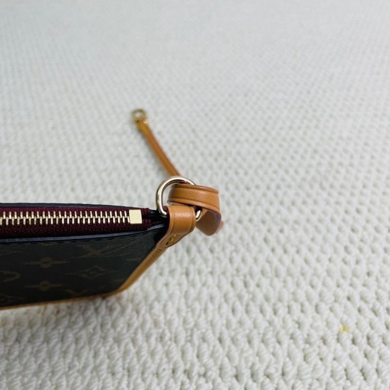 LOUIS VUITTON  芯片款 Carryall PM 經典老花滿印購物袋 子母包手提單肩包托特包-18