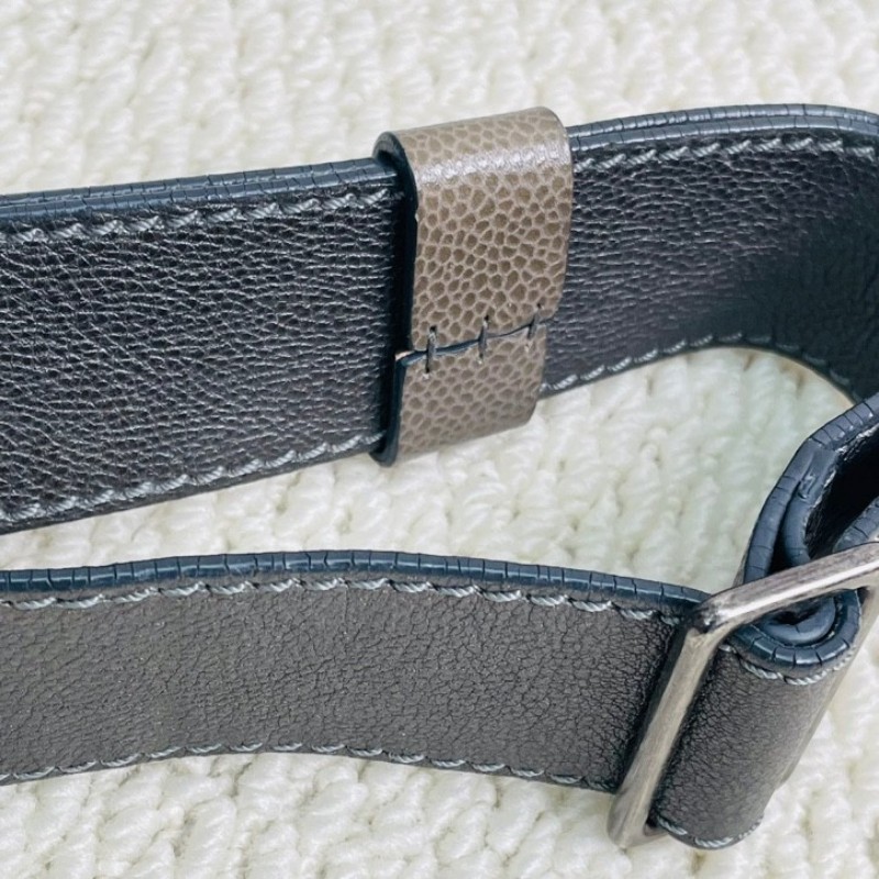 chanel  香奈兒 17開 珍珠魚皮劍橋包 劉雯同款 配做舊銀色鏈條和五金 珍珠魚皮質感超好，搭配銀色鏈條很有質感 可單肩斜挎包-20