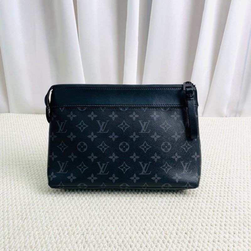 LV  路易威登 經典老花男士手拿包 容量實用，手機錢包證件都能裝 日常出門、商務、送禮都很合適-6