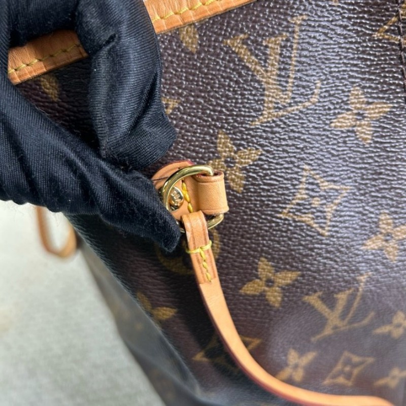 LV路易威登老花neverfull子母包手提單肩包 紅色內裡 容量大 日常通勤百搭-18