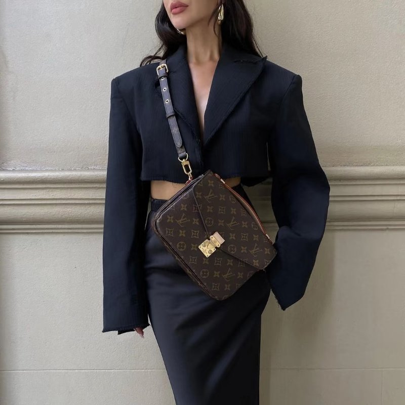 Louis Vuitton - 原花Pochette Métis 郵差包╻PM-3