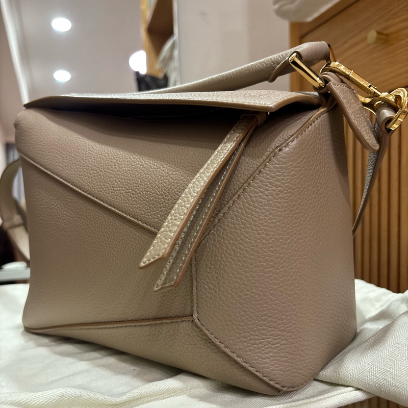 LOEWE Puzzle Small - sand 沙色-4