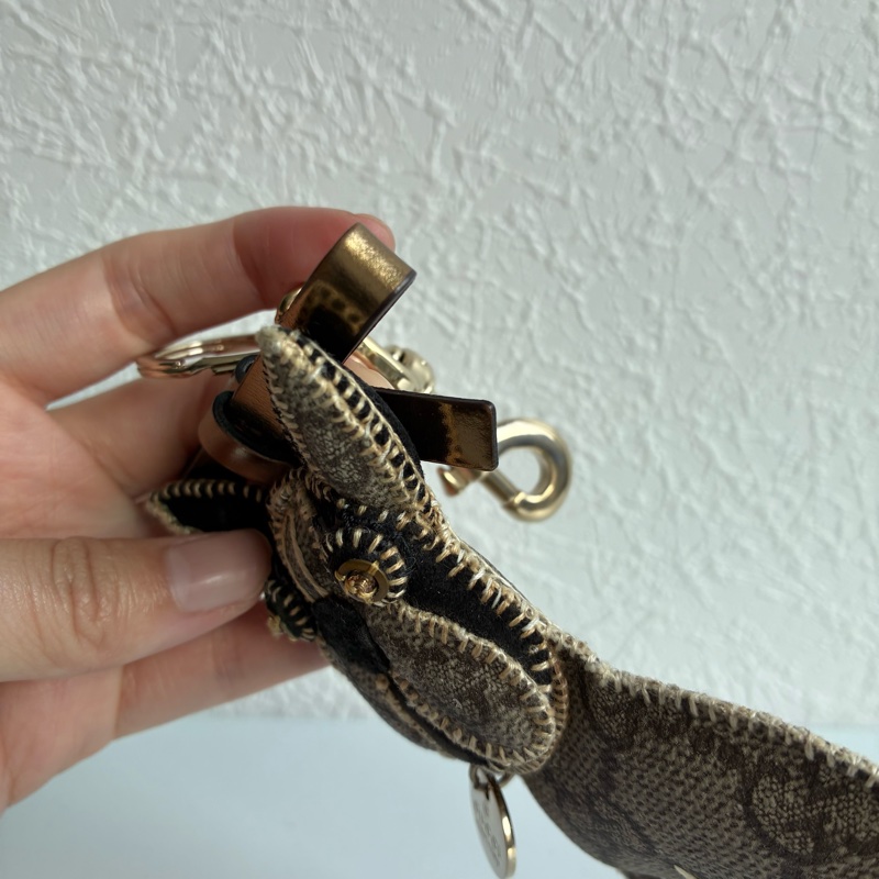 Gucci法鬥老花吊飾 閒置絕版品-11