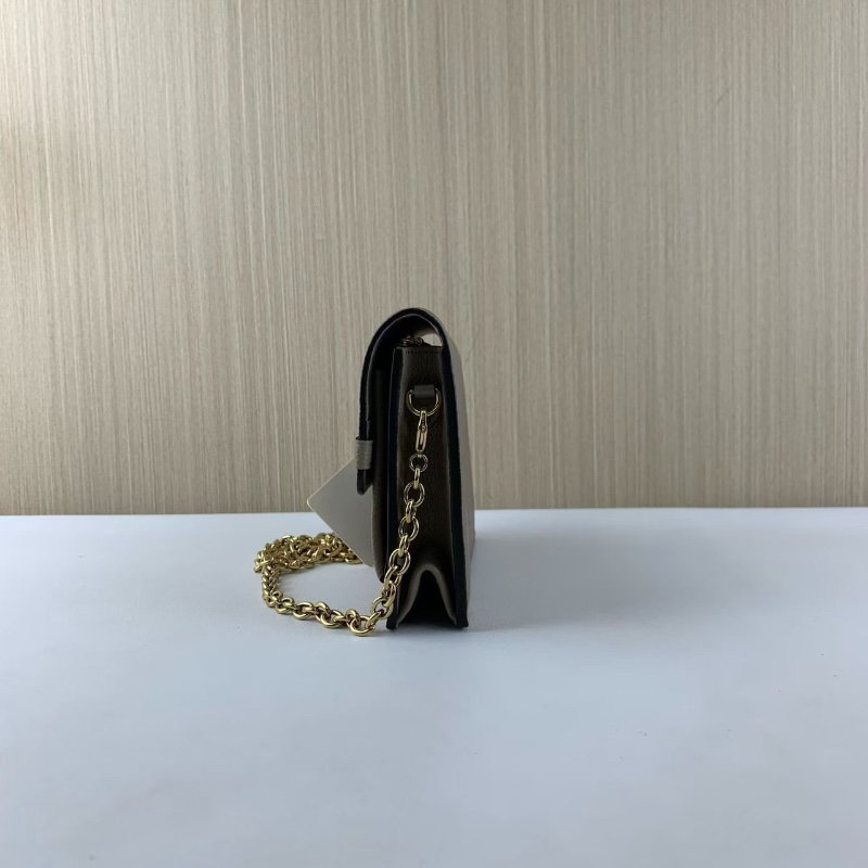LV  Vavin WOC 大象灰 壓紋 芯片款19*12*5 98新盒子塵袋-5