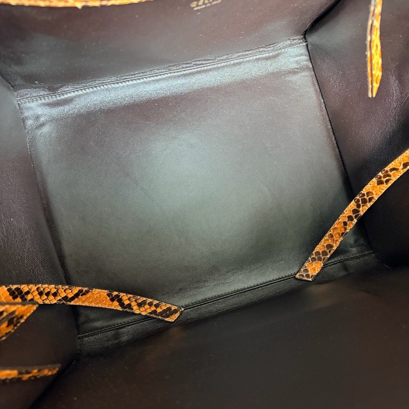 Celine Luggage蛇皮笑臉包 大號 29.5*29.5*21.5 98新塵袋-2