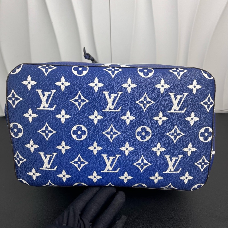 Lv 夏日扎染系列水桶肩背包芯片款26*16.5*26.5cm 98新配件塵袋-4