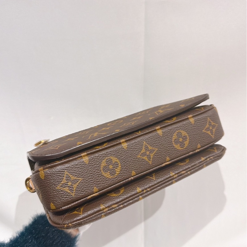 JK國際二手精品✨LV M46279小郵差包 晶片款-6