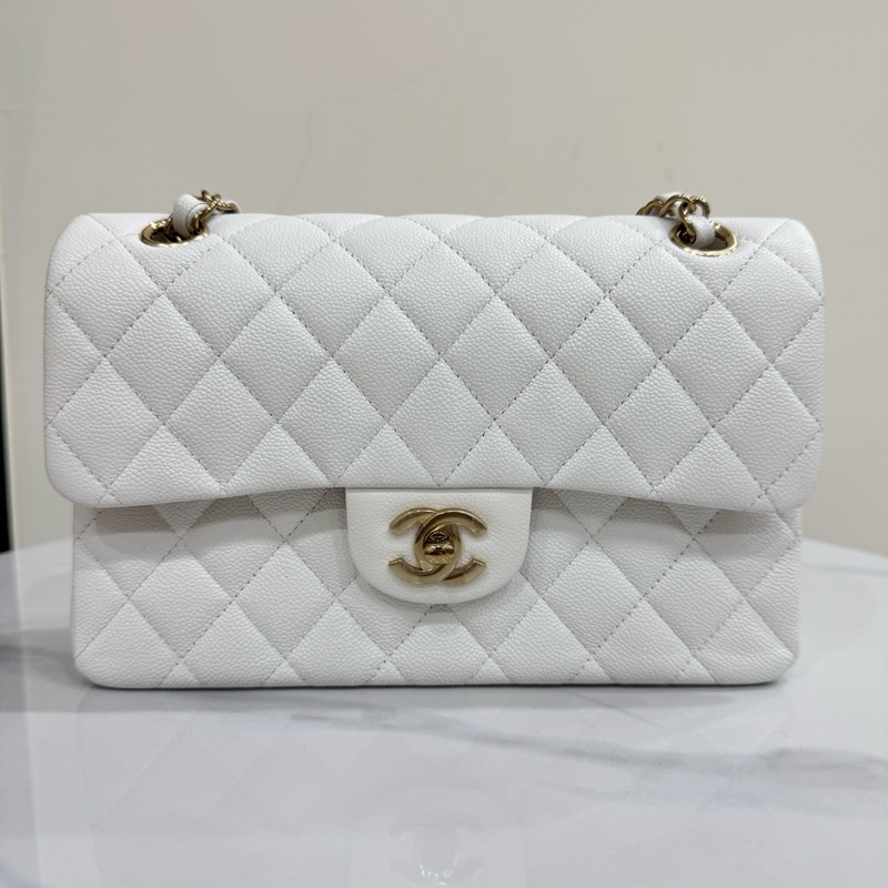 JK國際二手精品✨Chanel CF23荔枝牛皮 專櫃35萬多‼️-0