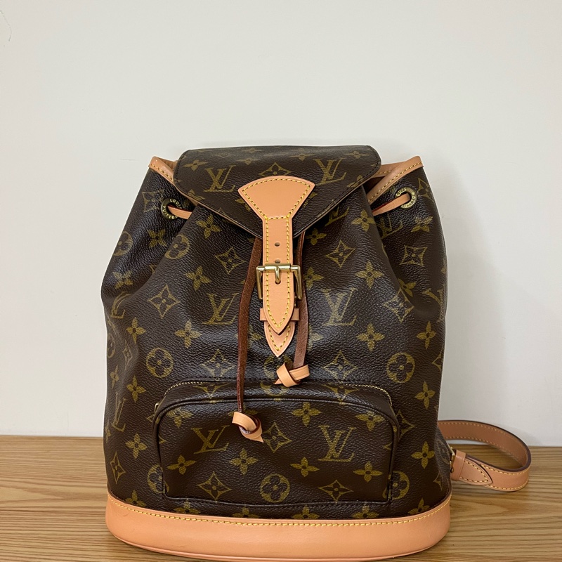 LV Louis Vuitton 二手 老花 後背包-0