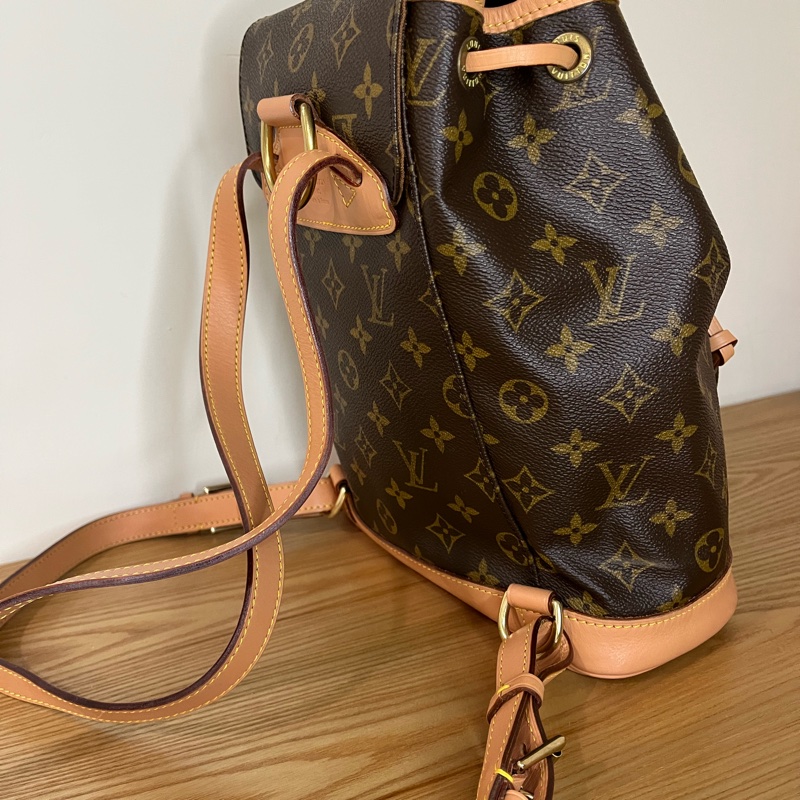 LV Louis Vuitton 二手 老花 後背包-3