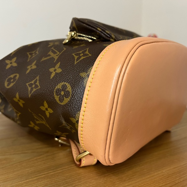 LV Louis Vuitton 二手 老花 後背包-4