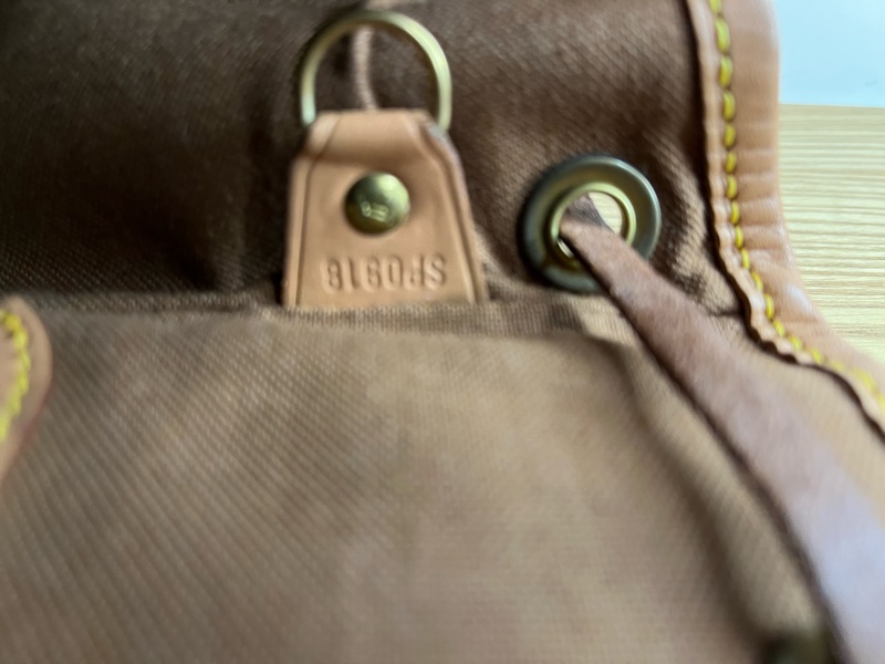 LV Louis Vuitton 二手 老花 後背包-18