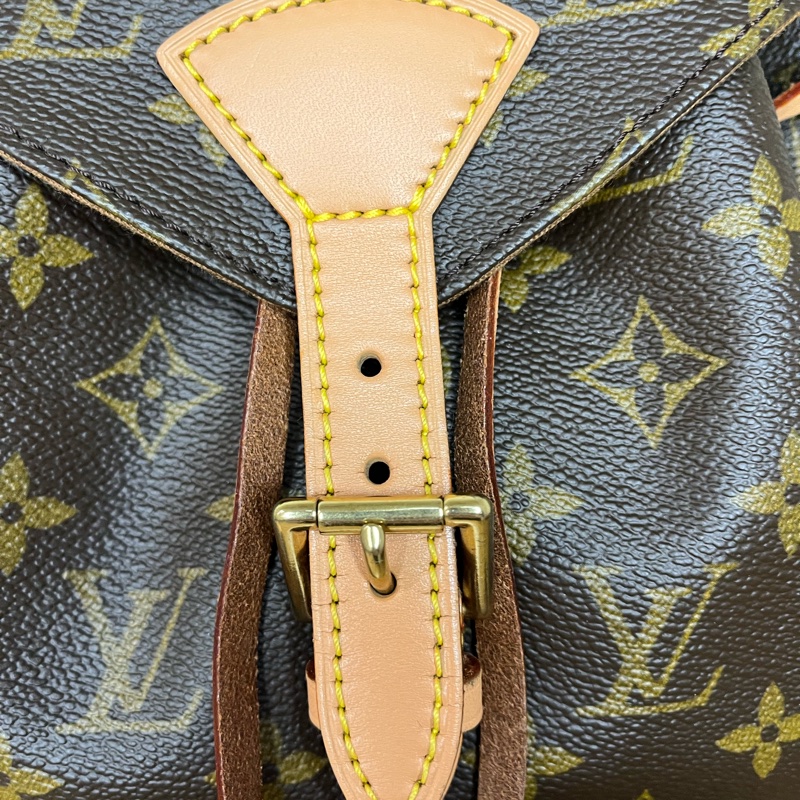 LV Louis Vuitton 二手 老花 後背包-21