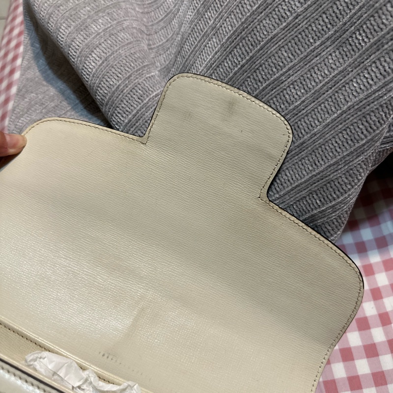 GUCCI  1955中號經典款  老花帆布馬鞍肩背包-9