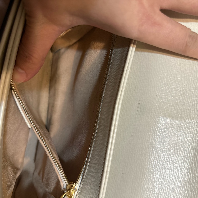 GUCCI  1955中號經典款  老花帆布馬鞍肩背包-11