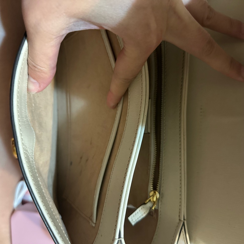 GUCCI  1955中號經典款  老花帆布馬鞍肩背包-12