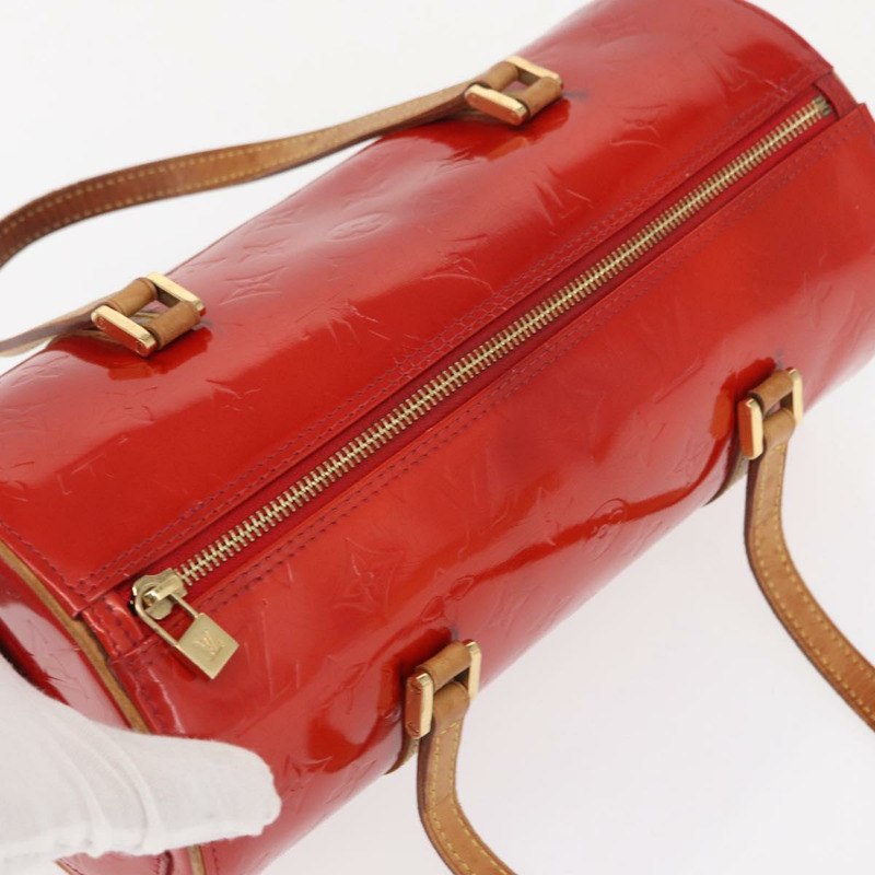 【日本直送】路易威登 Monogram Vernis Bedford 手提包 紅色 M91328 LV 正品 165164-5