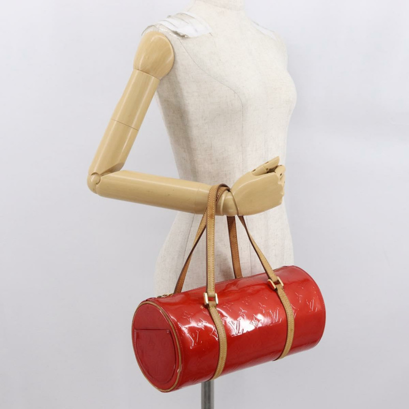 【日本直送】路易威登 Monogram Vernis Bedford 手提包 紅色 M91328 LV 正品 165164-19