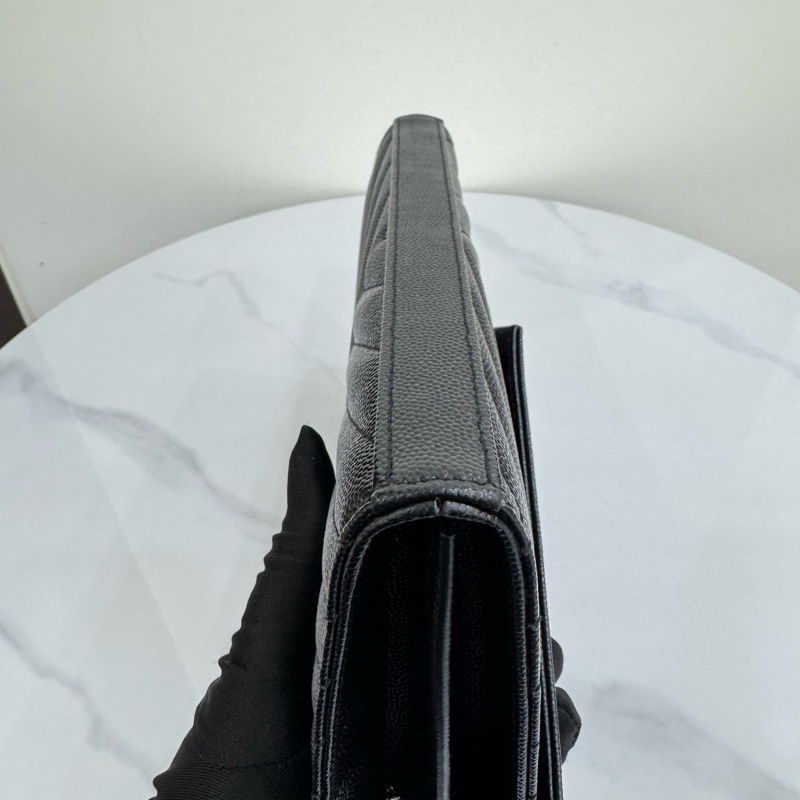 JK國際二手精品✨ YSL Woc 黑銀大款 22cm-13