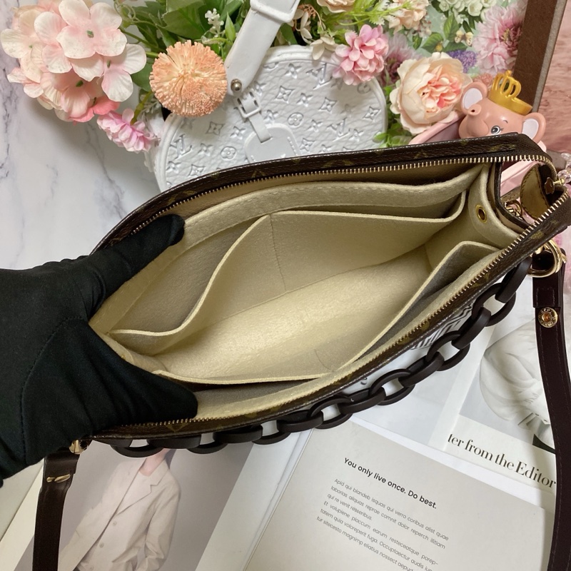 LV M47542 26梳洗包手拿包鏈條包🏅-16