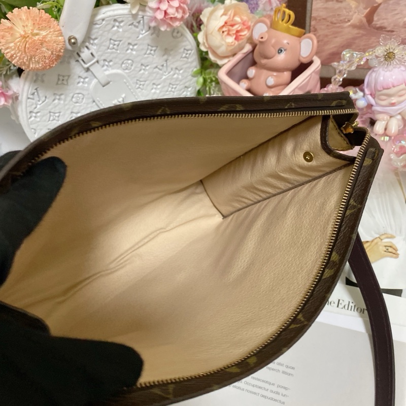 LV M47542 26梳洗包手拿包鏈條包🏅-19