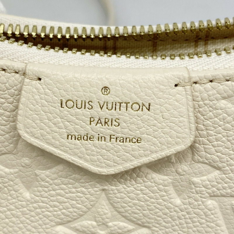 路易威登 Monogram Empreinte 肩背包 Easy Pouch M81066 公尺白色 女士-4