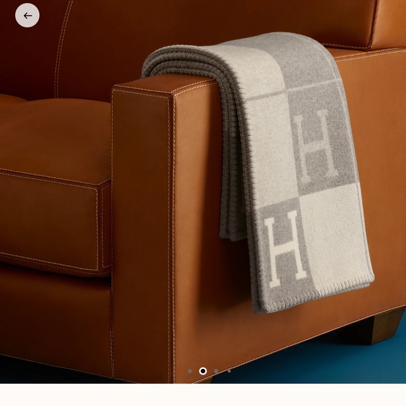 Hermes 全新 AVALON 毛毯 全網最甜價-2