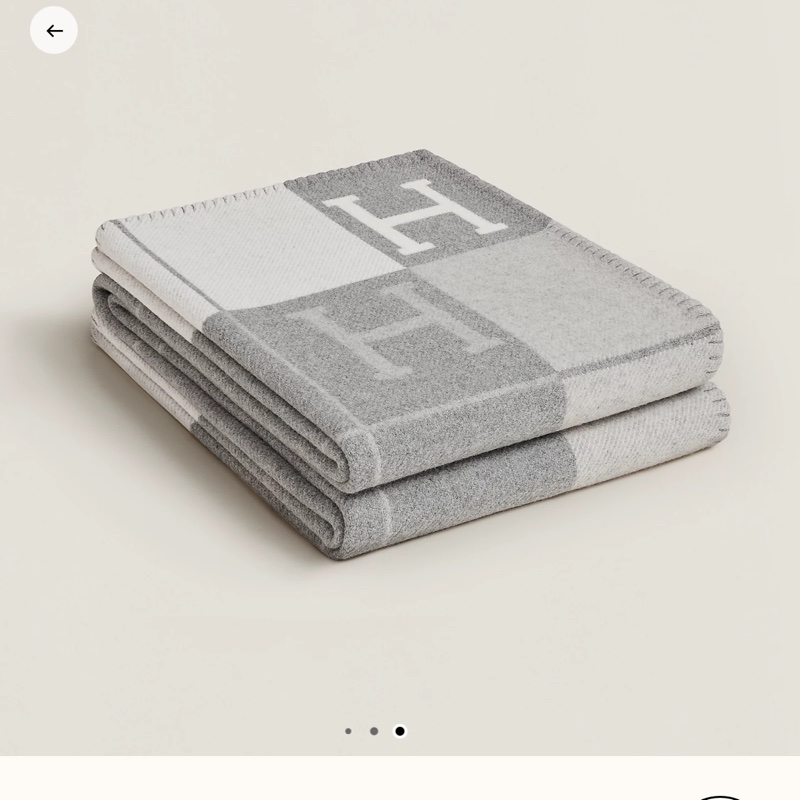 Hermes 全新 AVALON 毛毯 全網最甜價-5