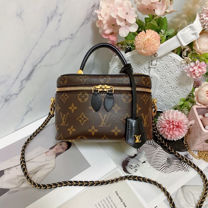 LV M45165 Vanity拼色秀款包  芯片款🏅-0