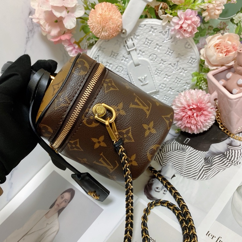 LV M45165 Vanity拼色秀款包  芯片款🏅-6
