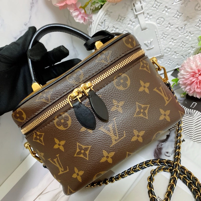 LV M45165 Vanity拼色秀款包  芯片款🏅-8